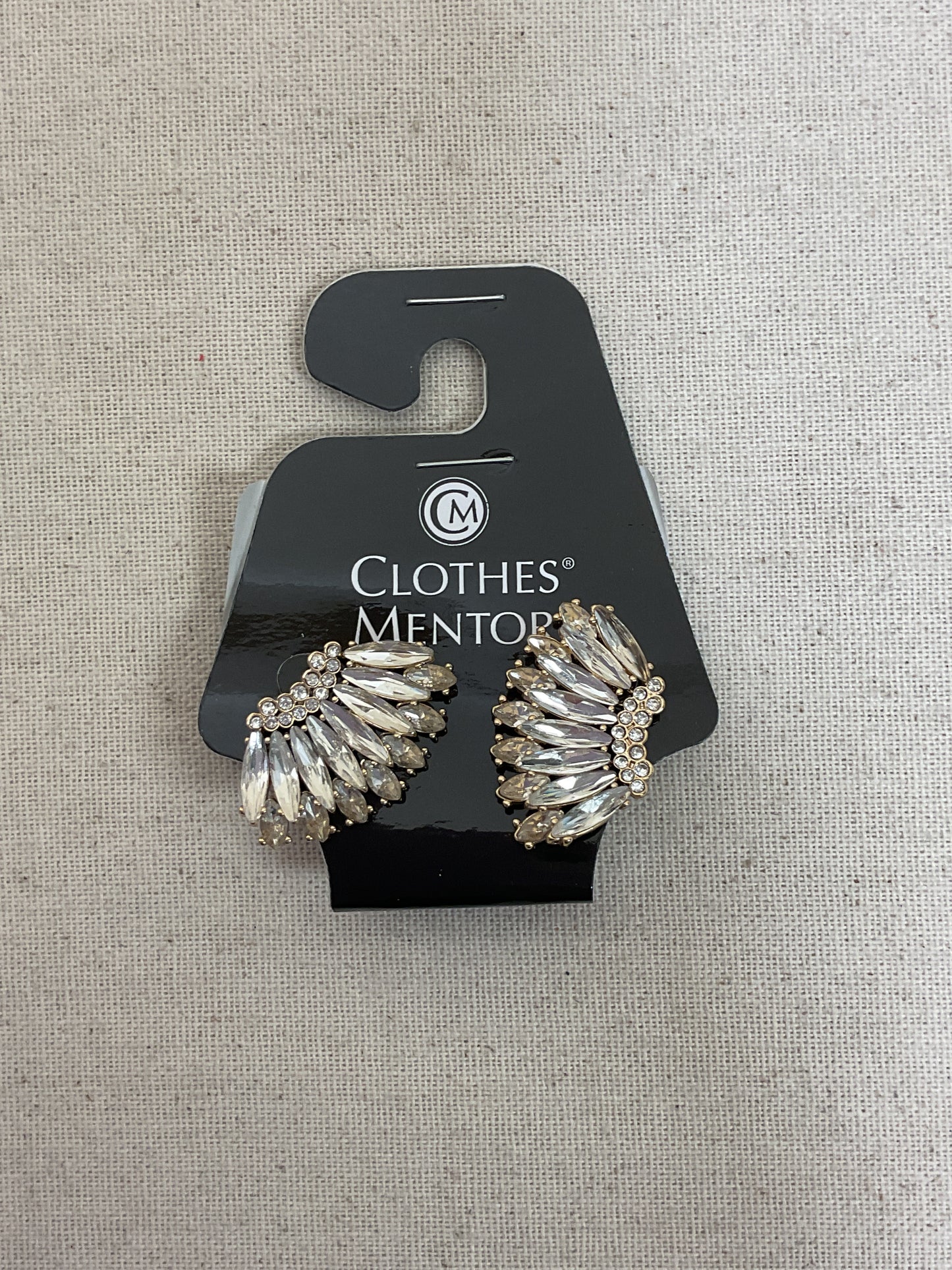 Earrings Statement By Clothes Mentor In Clear