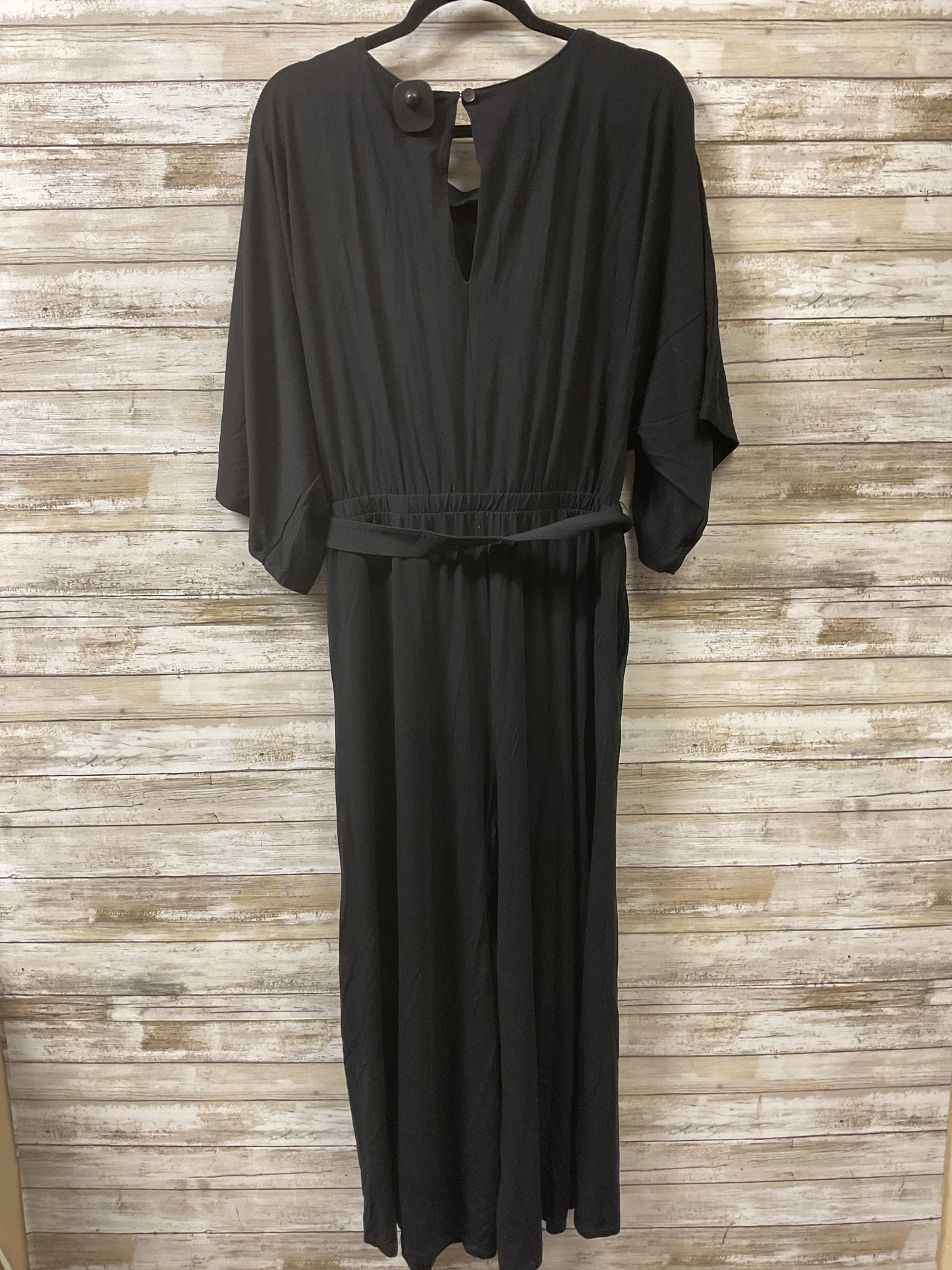 Jumpsuit By Garnet Hill In Black, Size:L