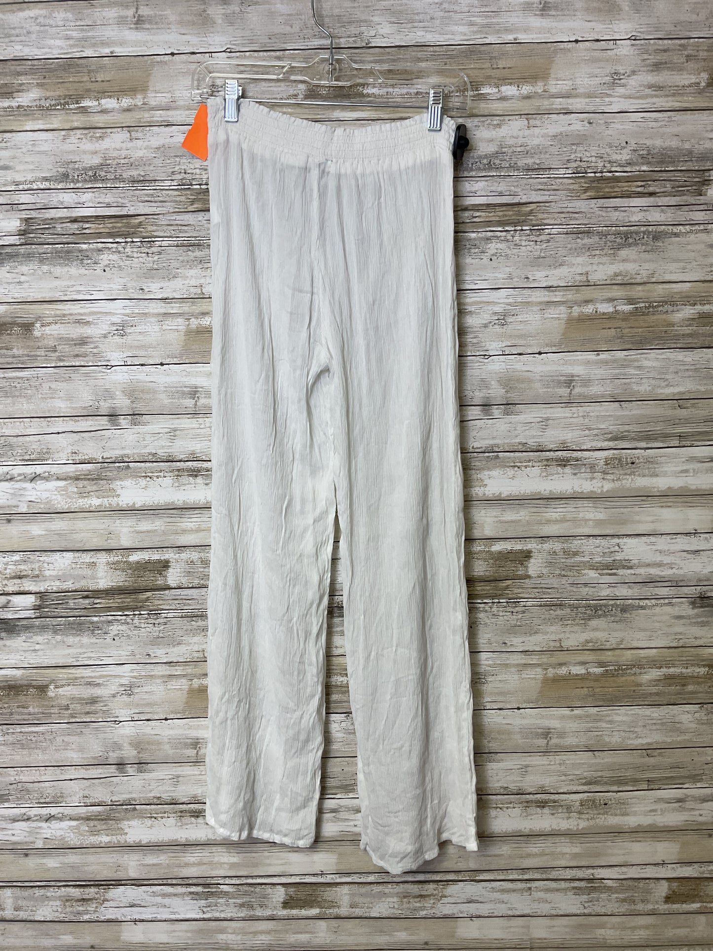 Pants Linen By Clothes Mentor In White, Size:M