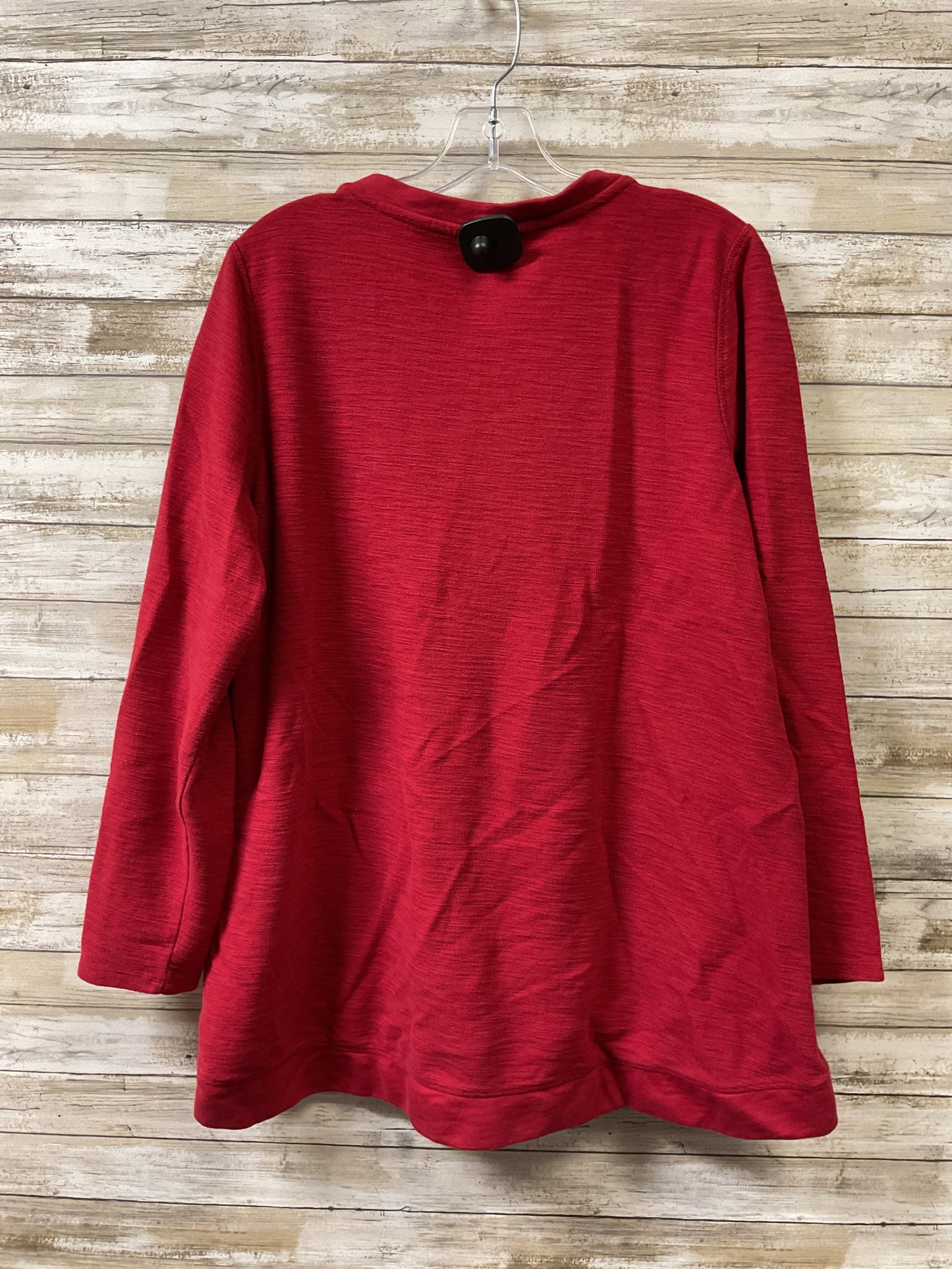 Top Ls By J. Jill In Red, Size:L