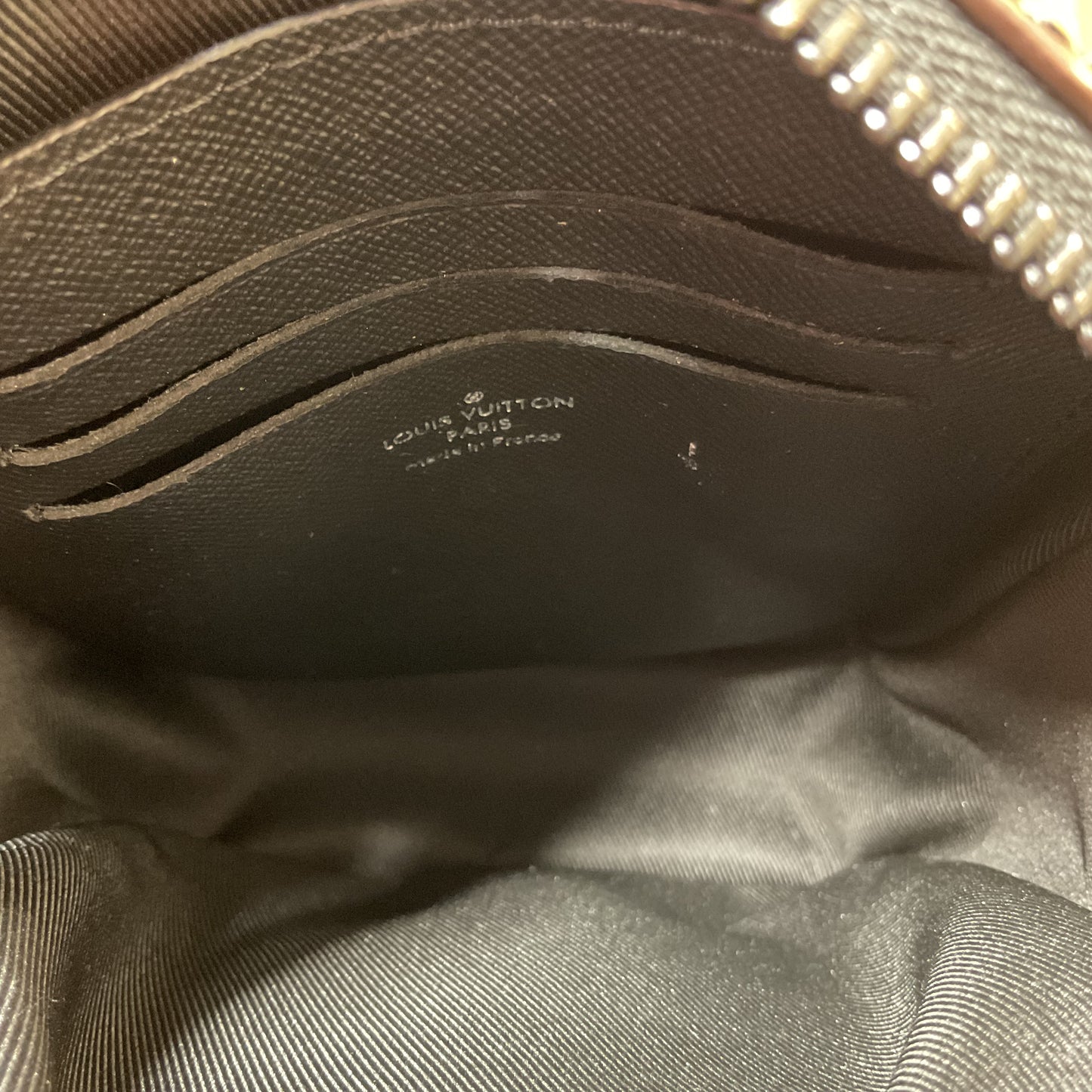 Crossbody Luxury Designer By Louis Vuitton In Black & Brown, Size:Small