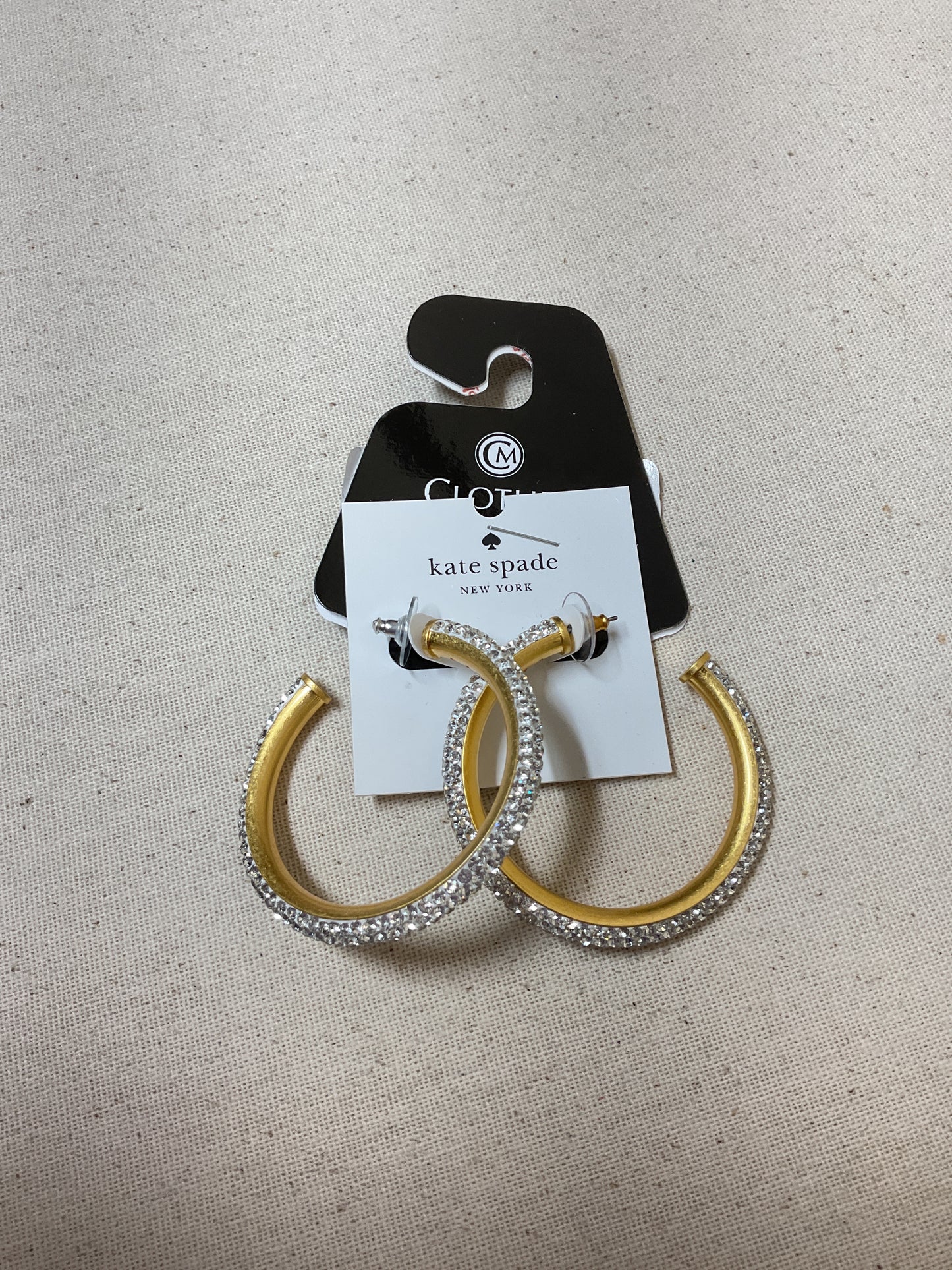 Earrings Designer By Kate Spade In Gold
