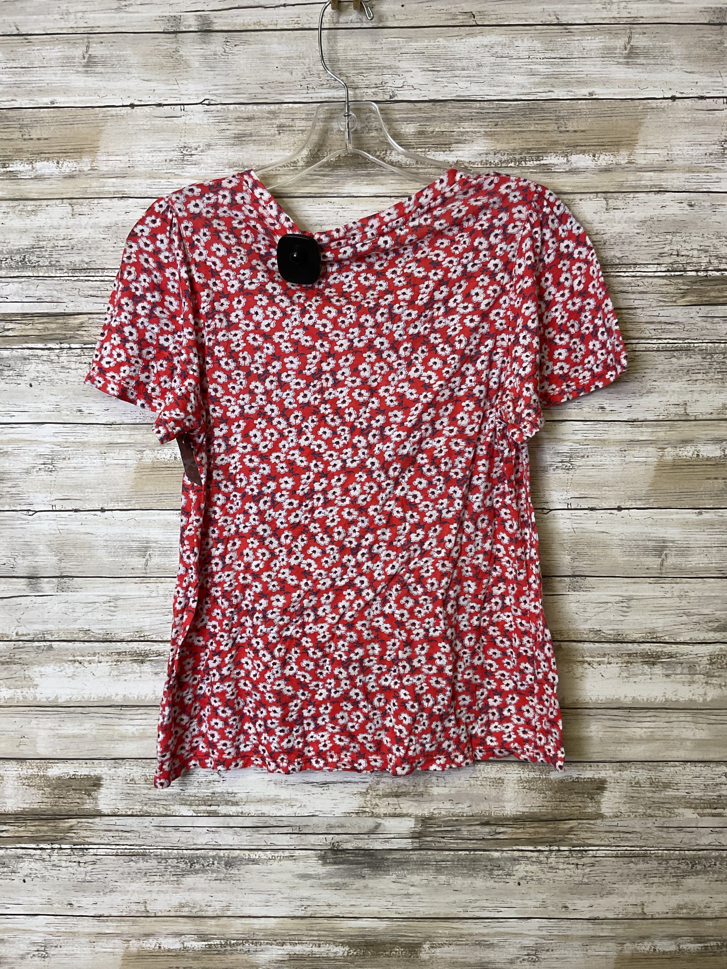 Top Ss By Lucky Brand In Red & White, Size:Xs