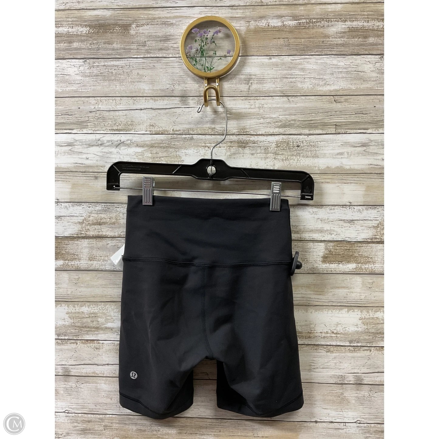 Athletic Shorts By Lululemon In Black, Size: 4
