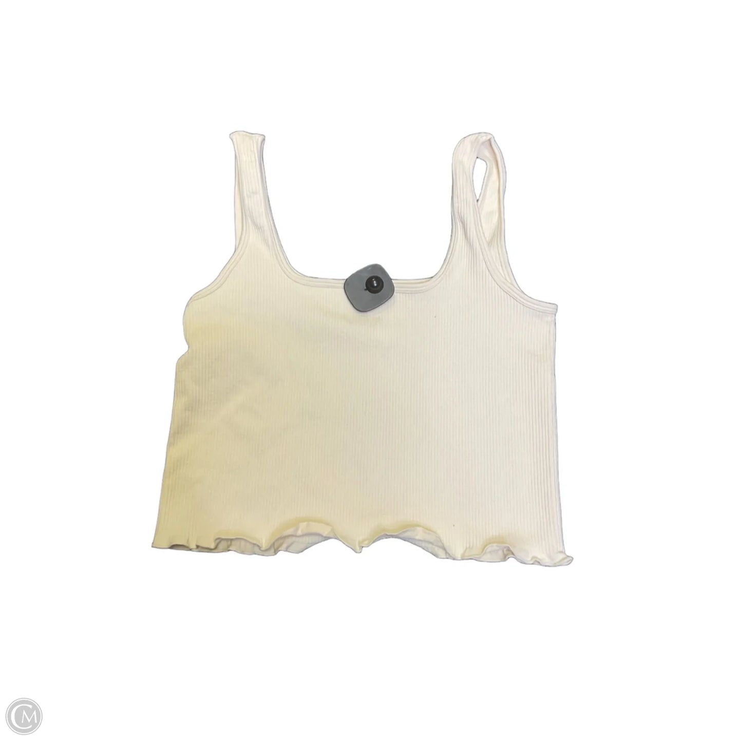 Tank Top By Oqq In Cream, Size: L
