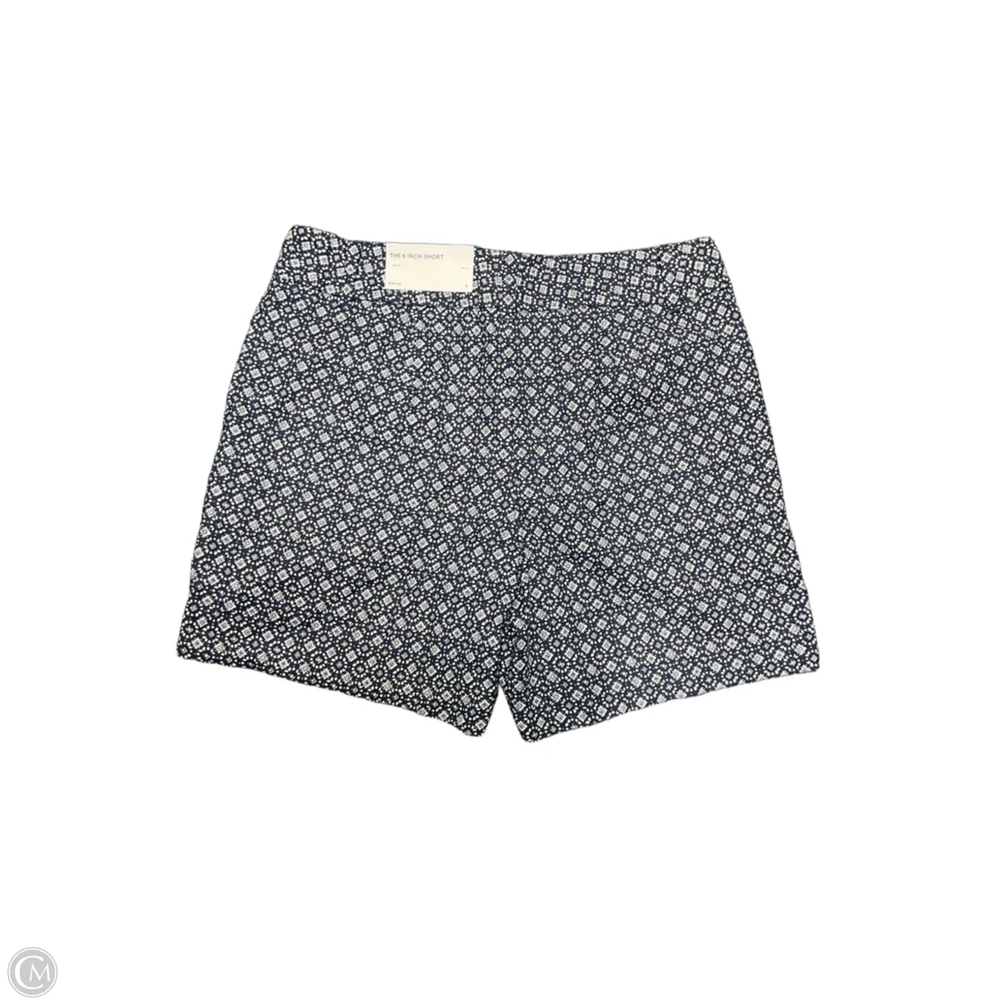 Shorts By Ann Taylor In Blue & White, Size: 0