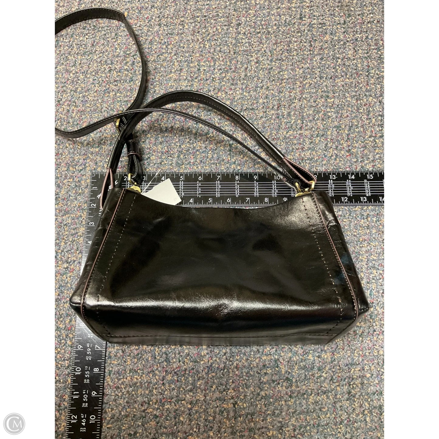 Handbag Leather By Hobo Intl, Size: Small