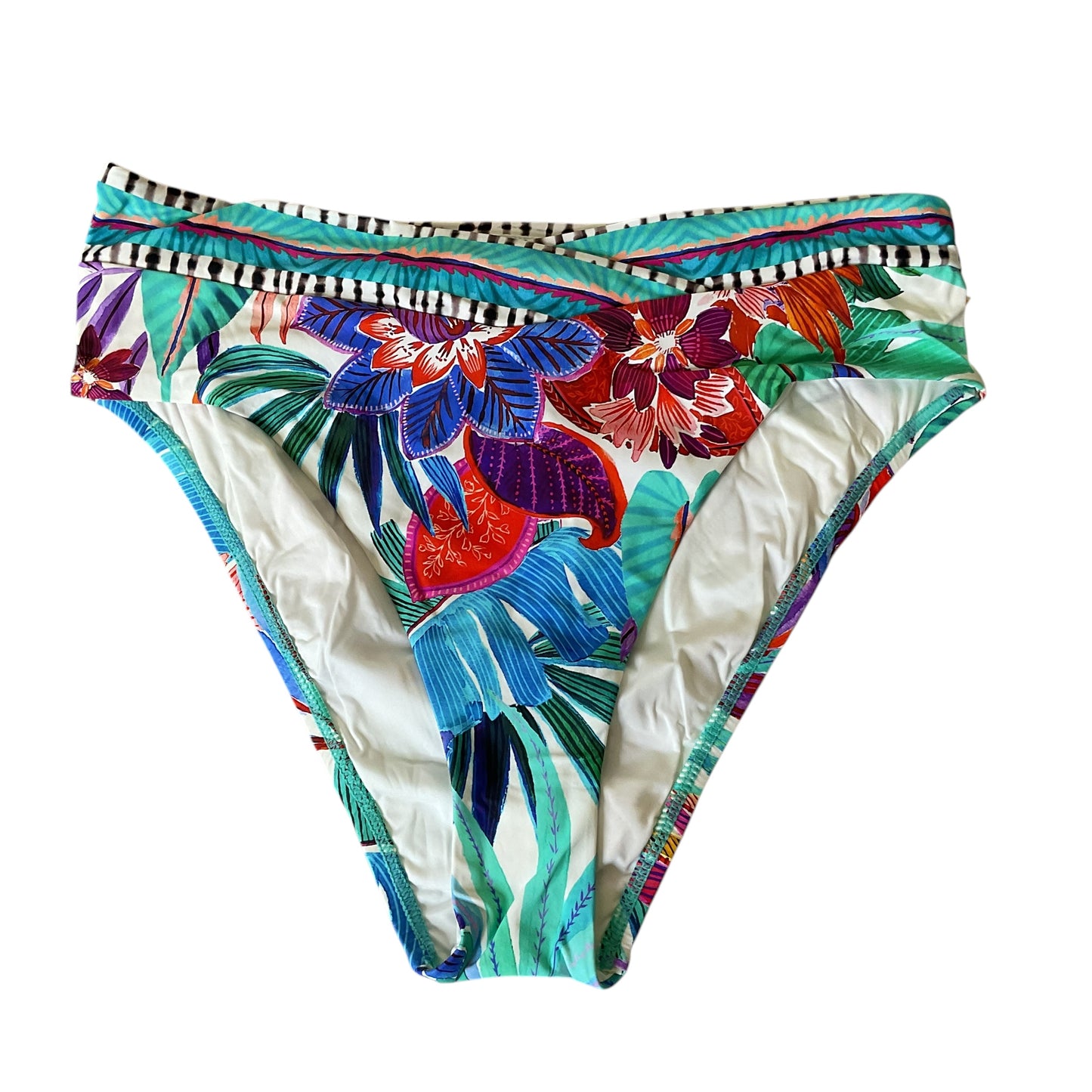 Swimsuit Bottom By La Blanca In Multi-colored, Size: 10