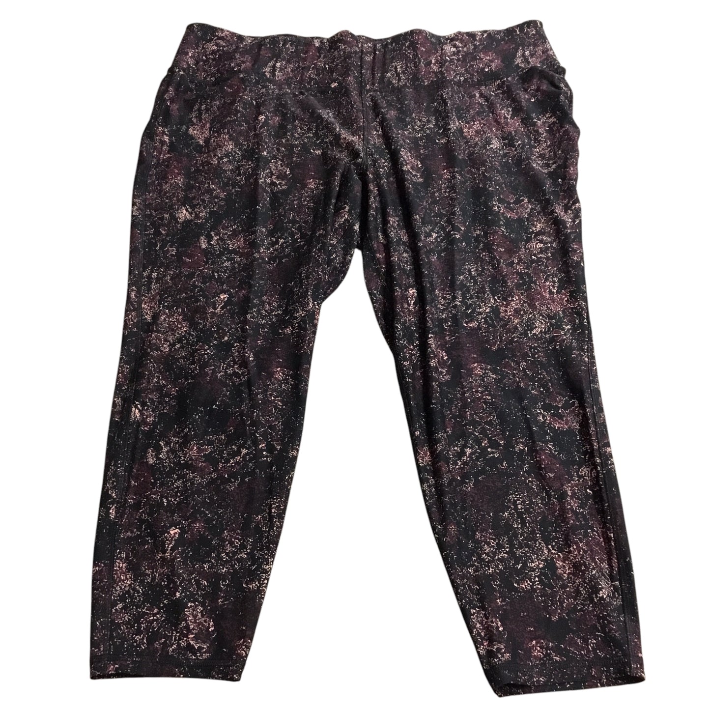 Athletic Leggings By Livi Active In Purple, Size: 4x