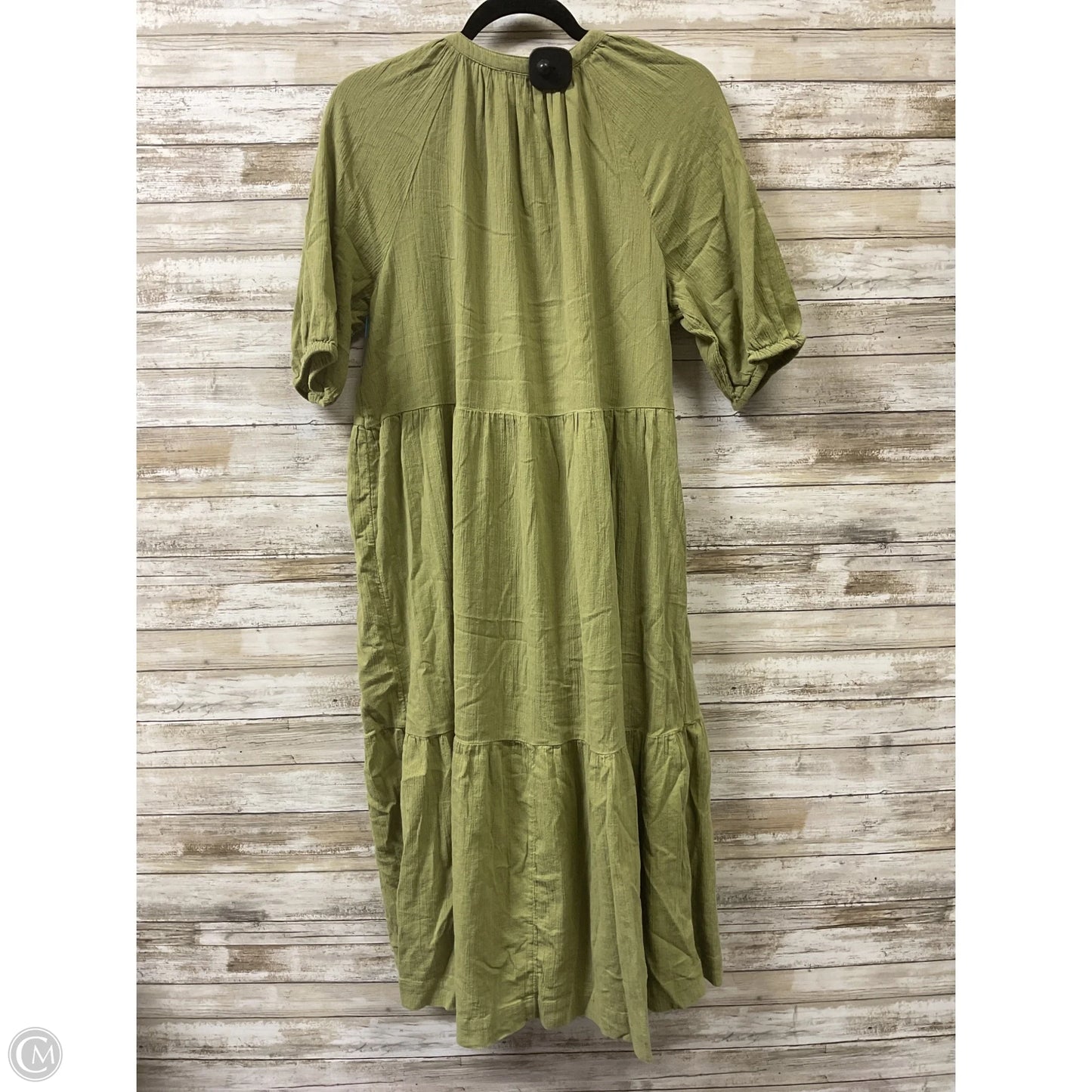 Dress Casual Midi By Wonderly In Green, Size: L