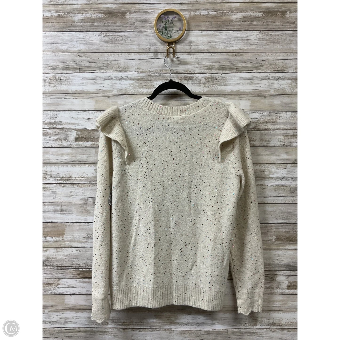 Sweater By Lc Lauren Conrad In Cream, Size: M