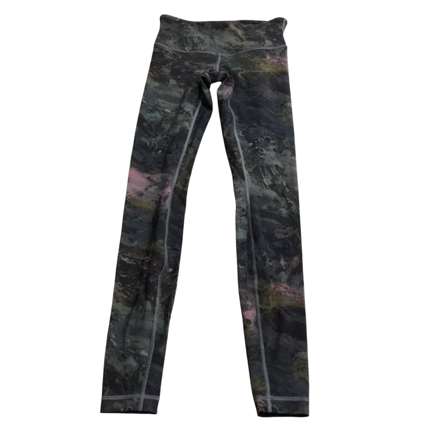 Athletic Leggings By Lululemon In Multi-colored, Size: 2