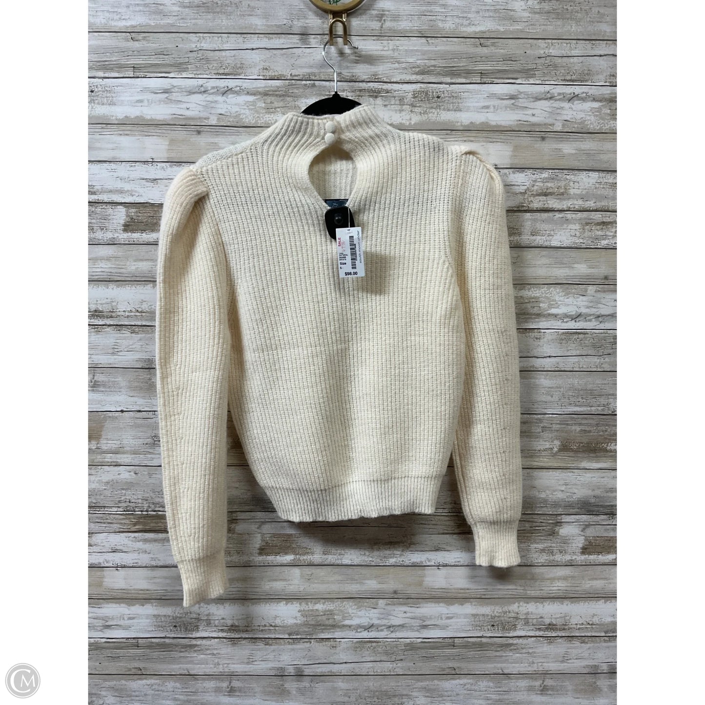 Sweater By Cmc In Cream, Size: S