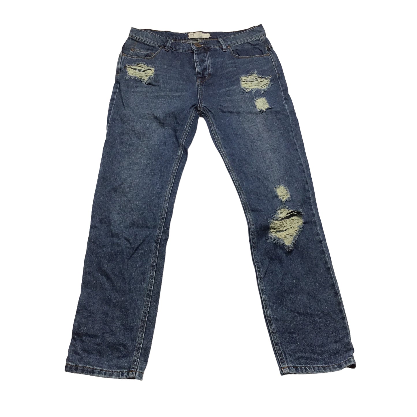 Jeans Straight By Free People Size: 0