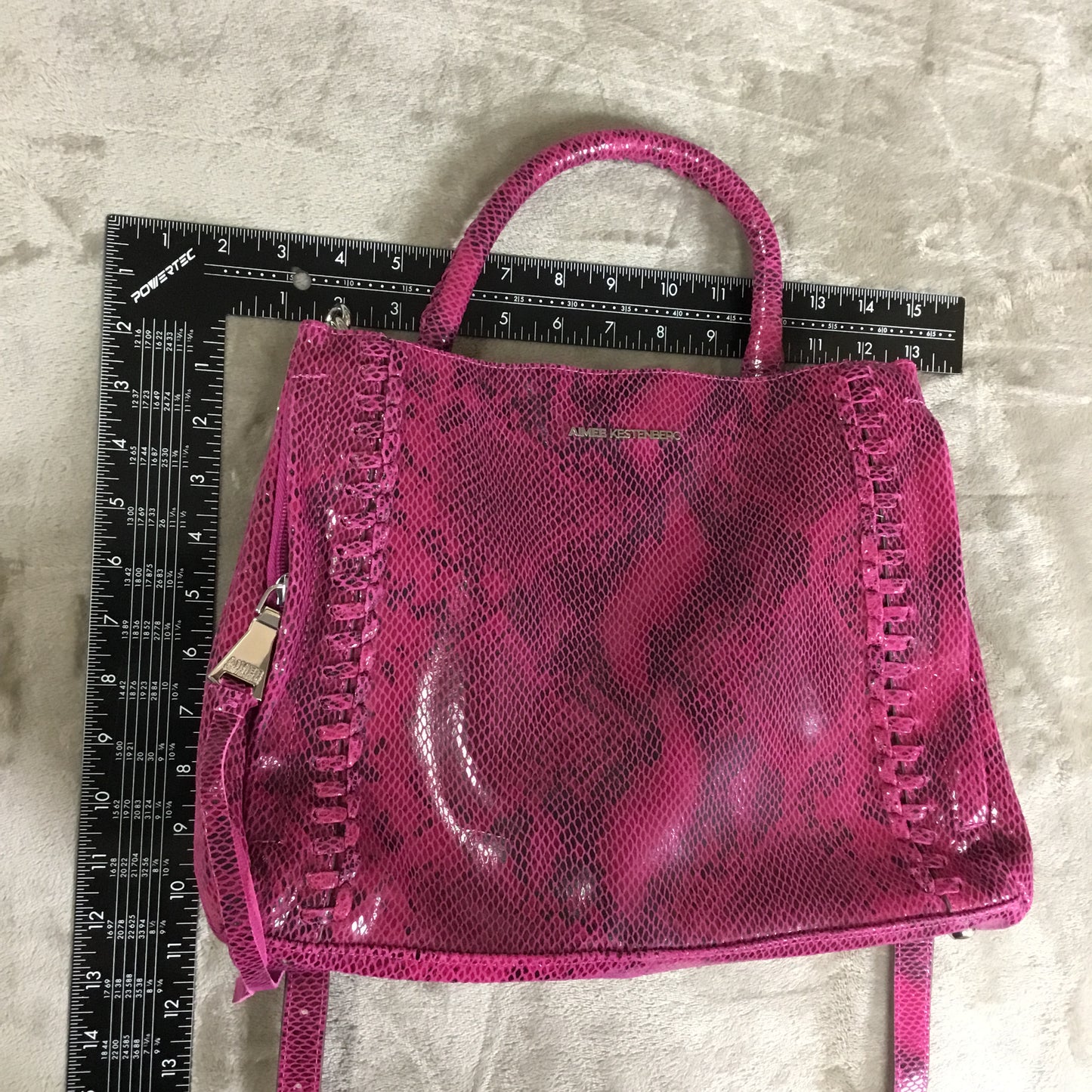 Handbag Leather By Aimee Kestenberg, Size: Medium