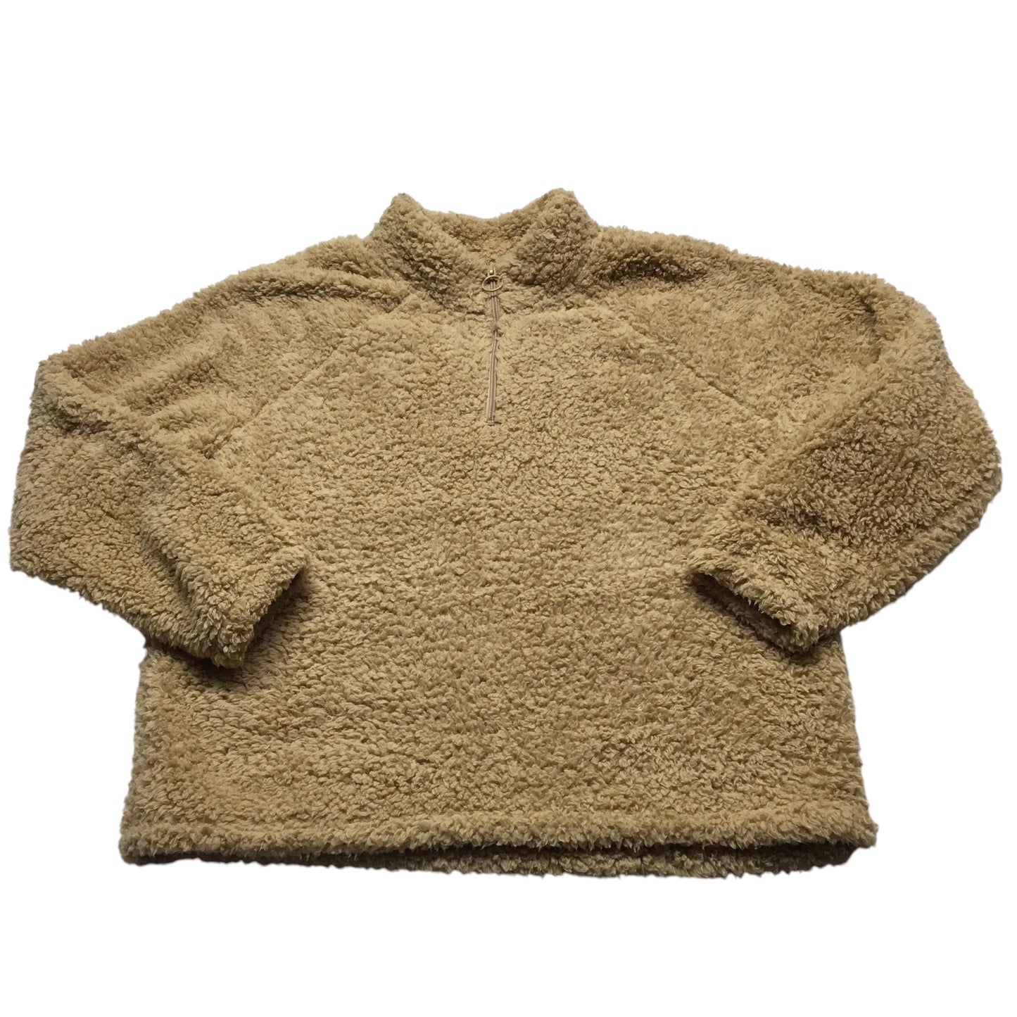 Jacket Faux Fur & Sherpa By Clothes Mentor In Tan, Size: Xl