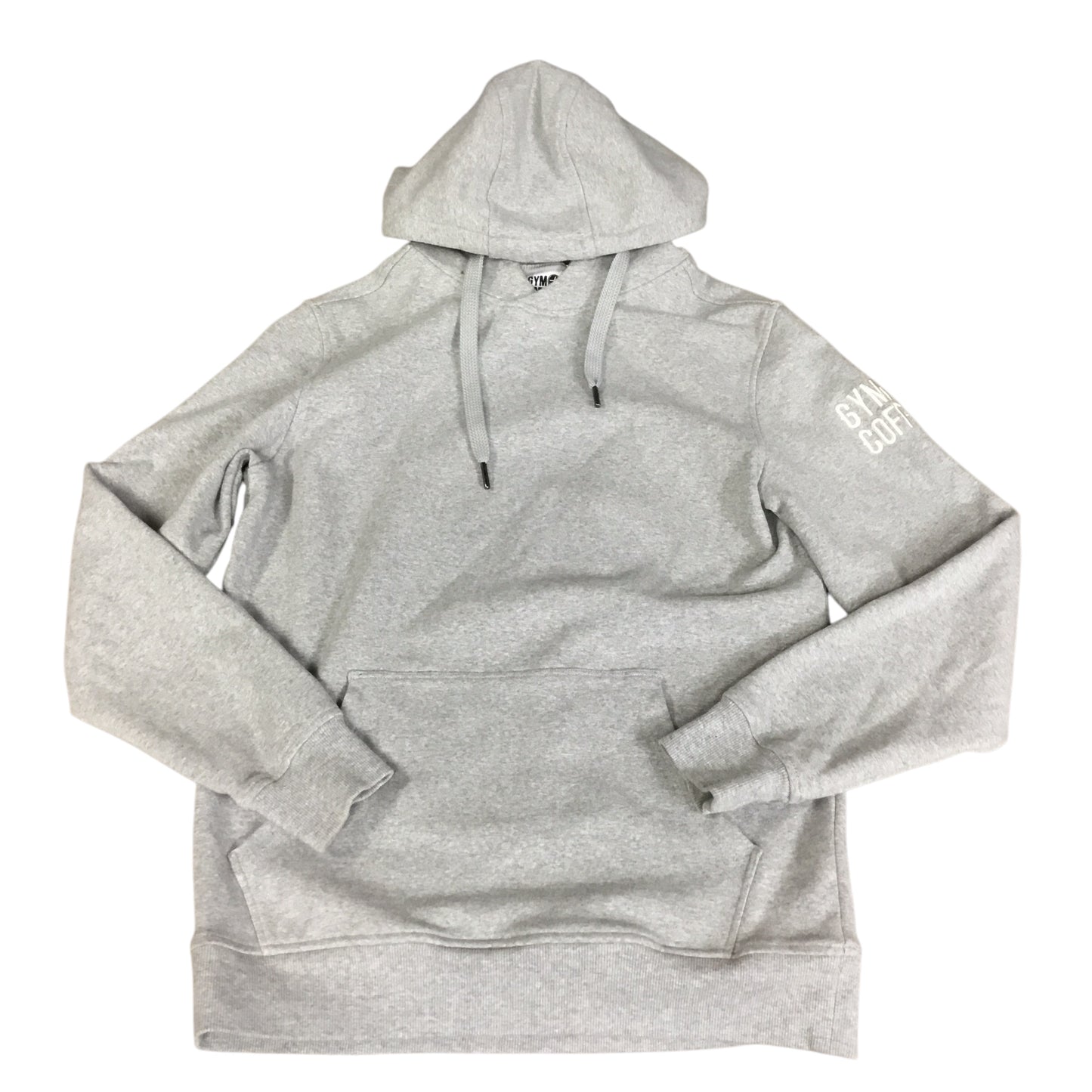 Athletic Sweatshirt Hoodie By Clothes Mentor In Grey, Size: S