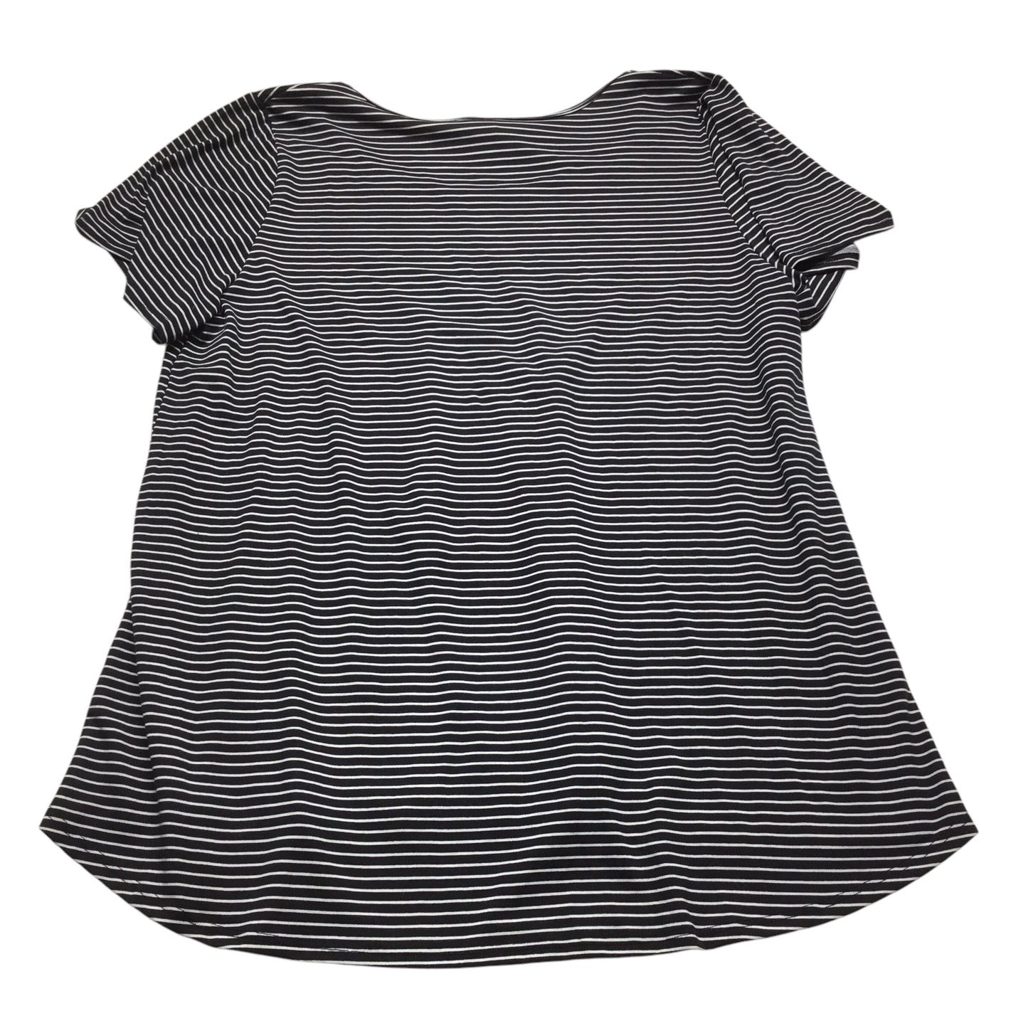 Top Short Sleeve By Lularoe In Striped Pattern, Size: 2x