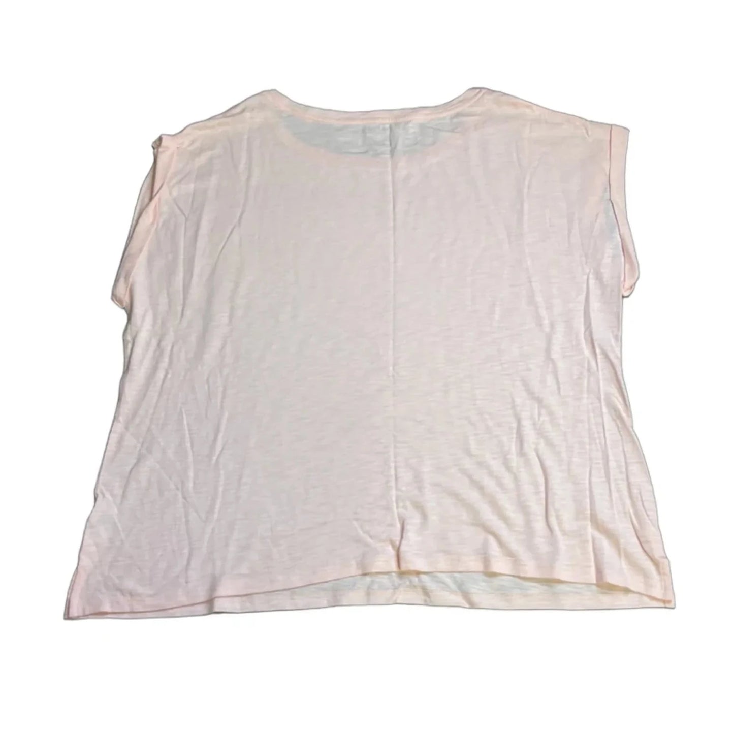 Top Short Sleeve By Talbots In Pink, Size: 2x