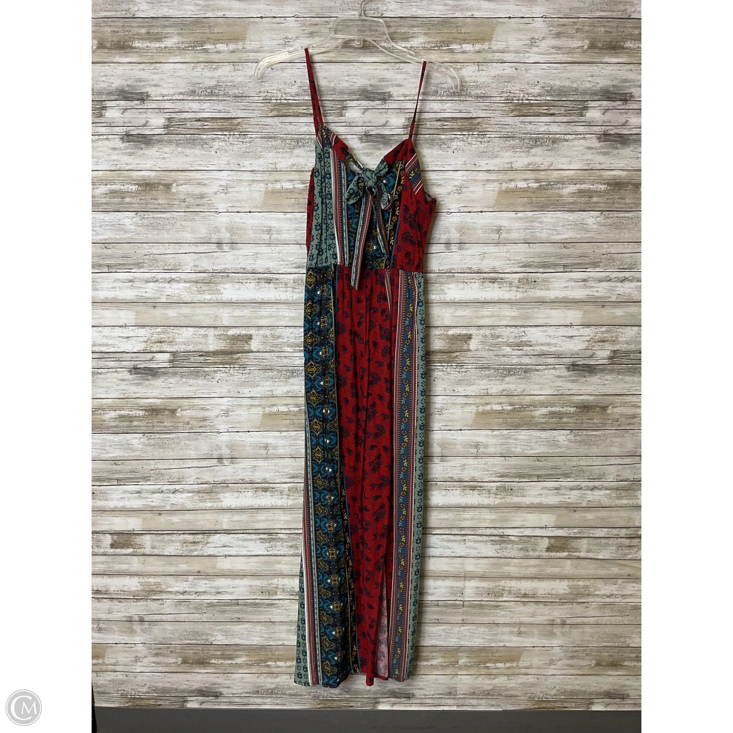 Dress Casual Maxi By Band Of Gypsies In Multi-colored, Size: M