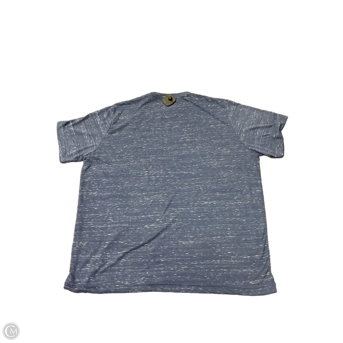 Top Short Sleeve Basic By Bella + Canvas In Blue & White, Size: Xl