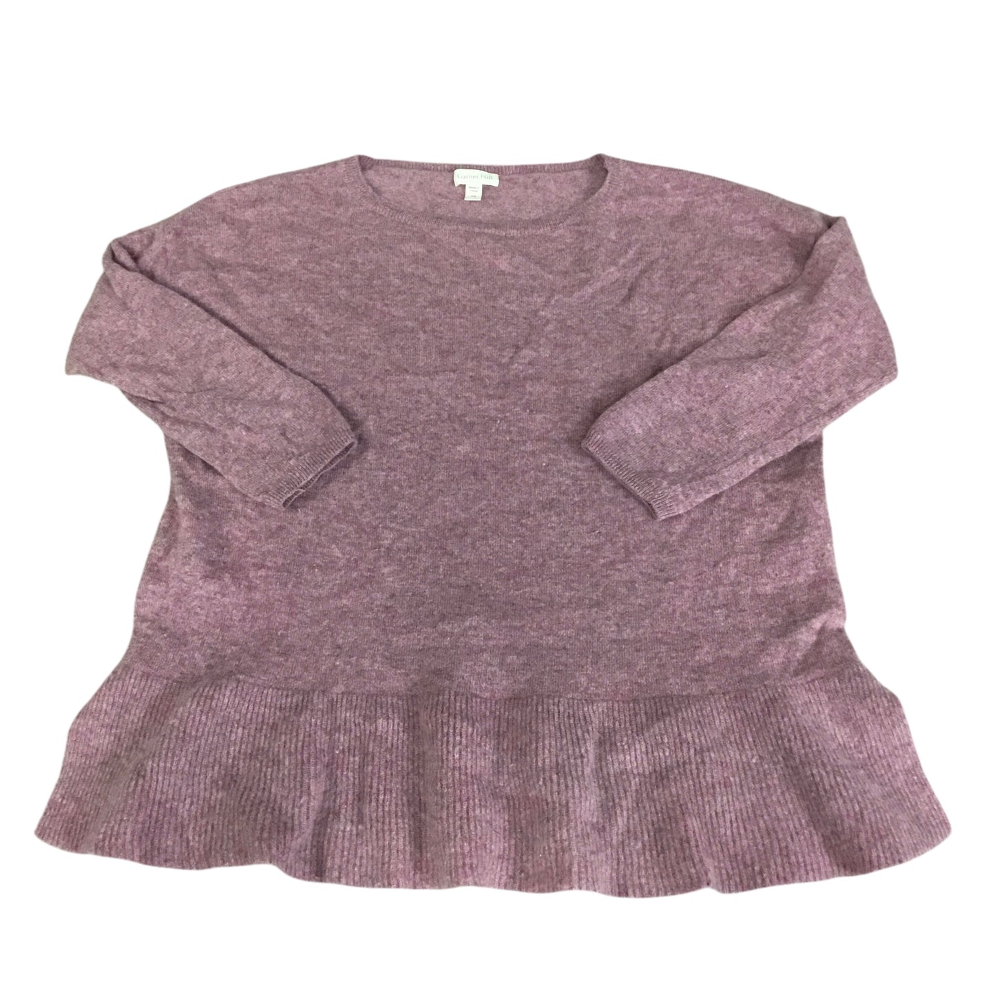 Sweater By Garnet Hill In Purple, Size: Xs