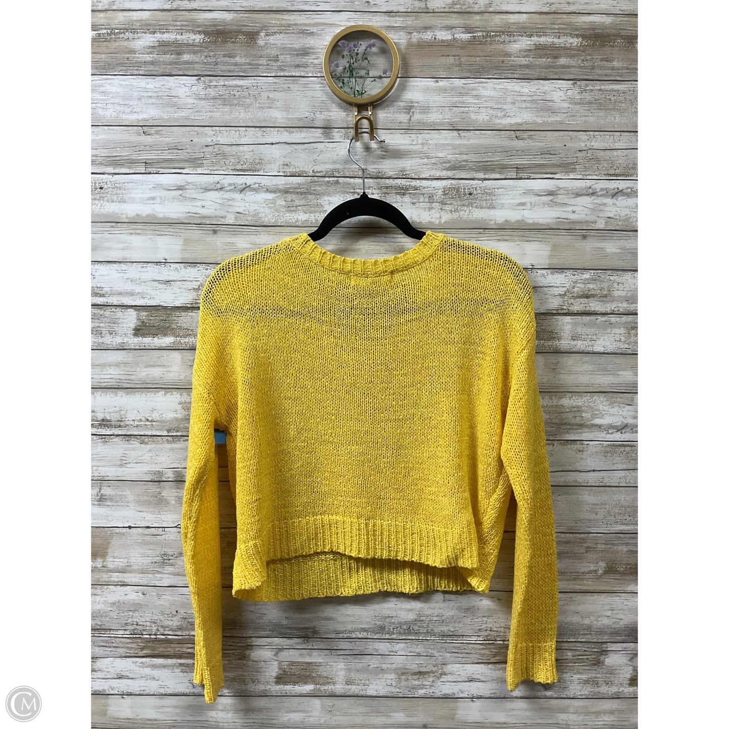 Sweater By Sans Souci In Yellow, Size: M
