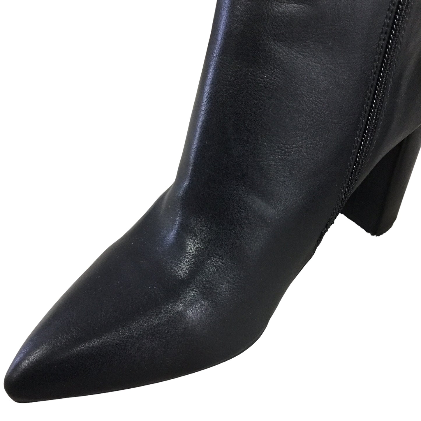 Boots Ankle Heels By Cmc In Black, Size: 7.5