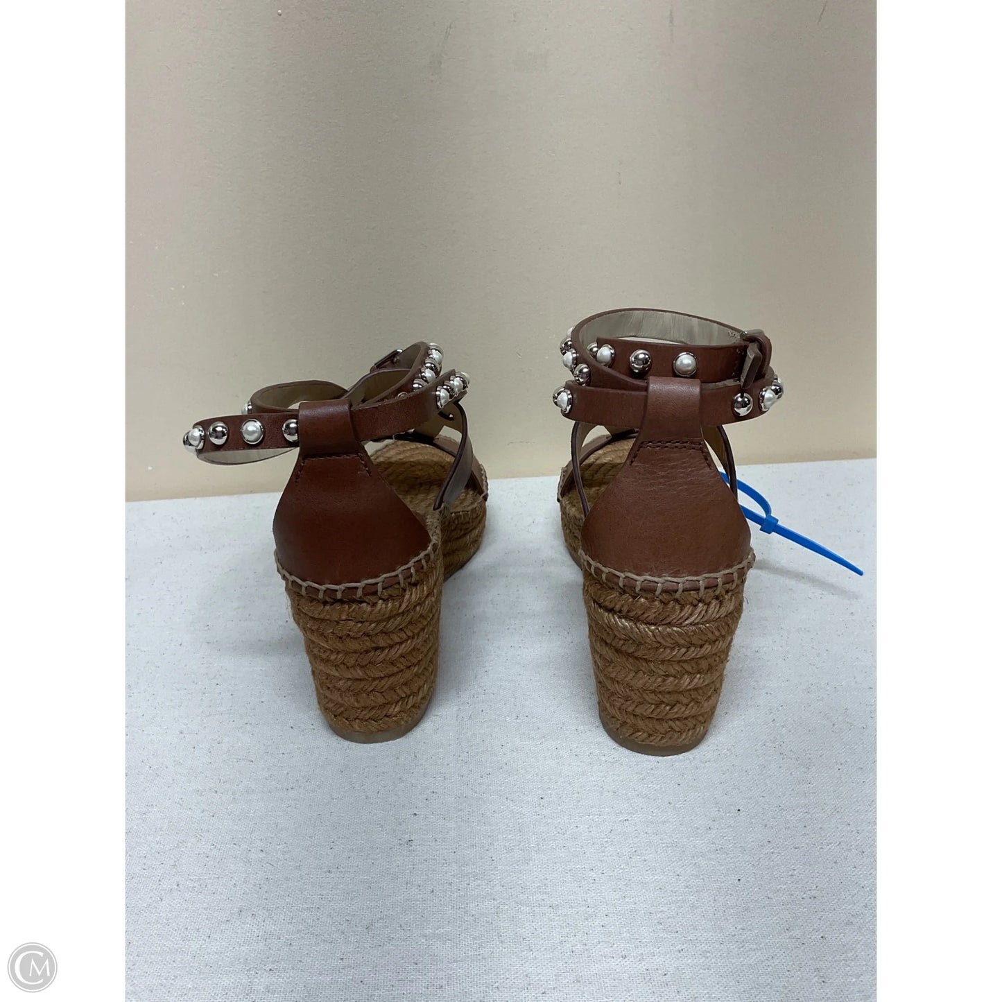 Shoes Luxury Designer By Jimmy Choo In Brown, Size: 6.5