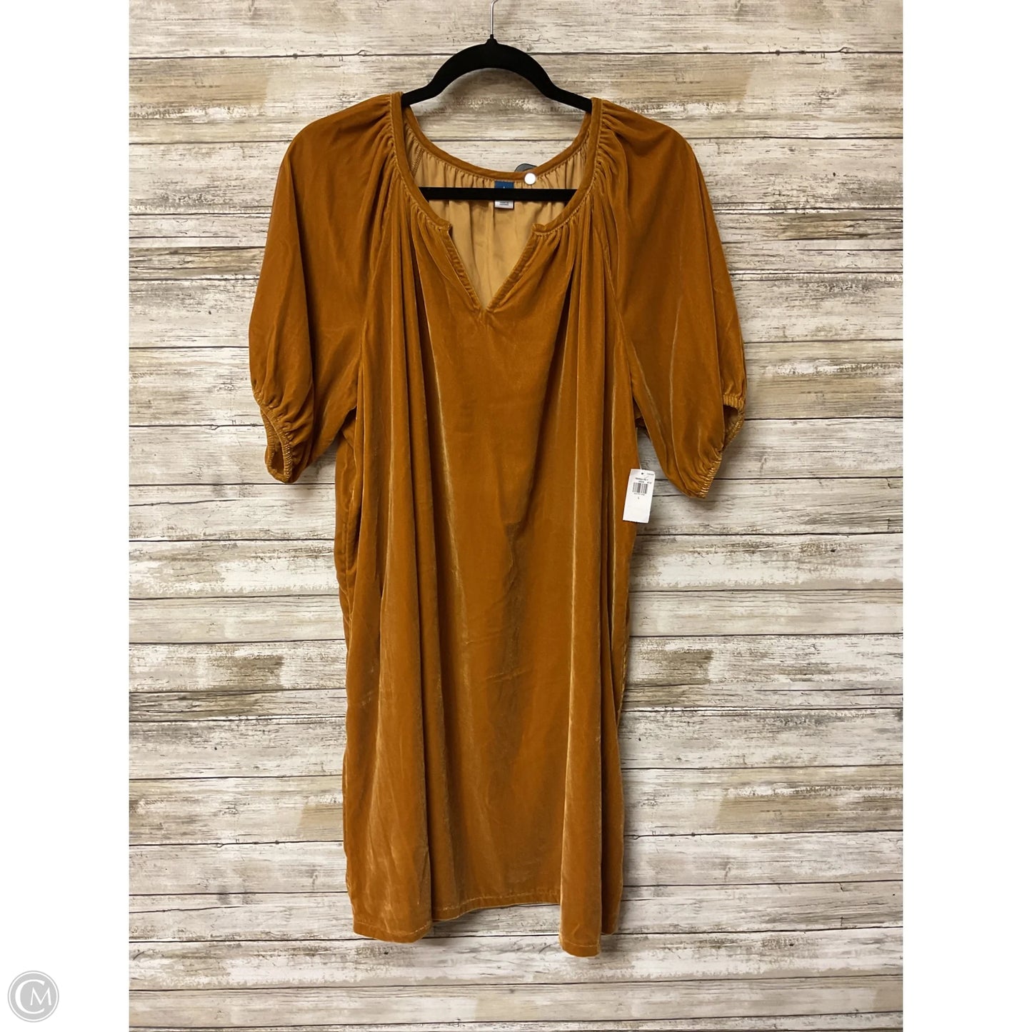 Dress Casual Short By Old Navy In Yellow, Size: L