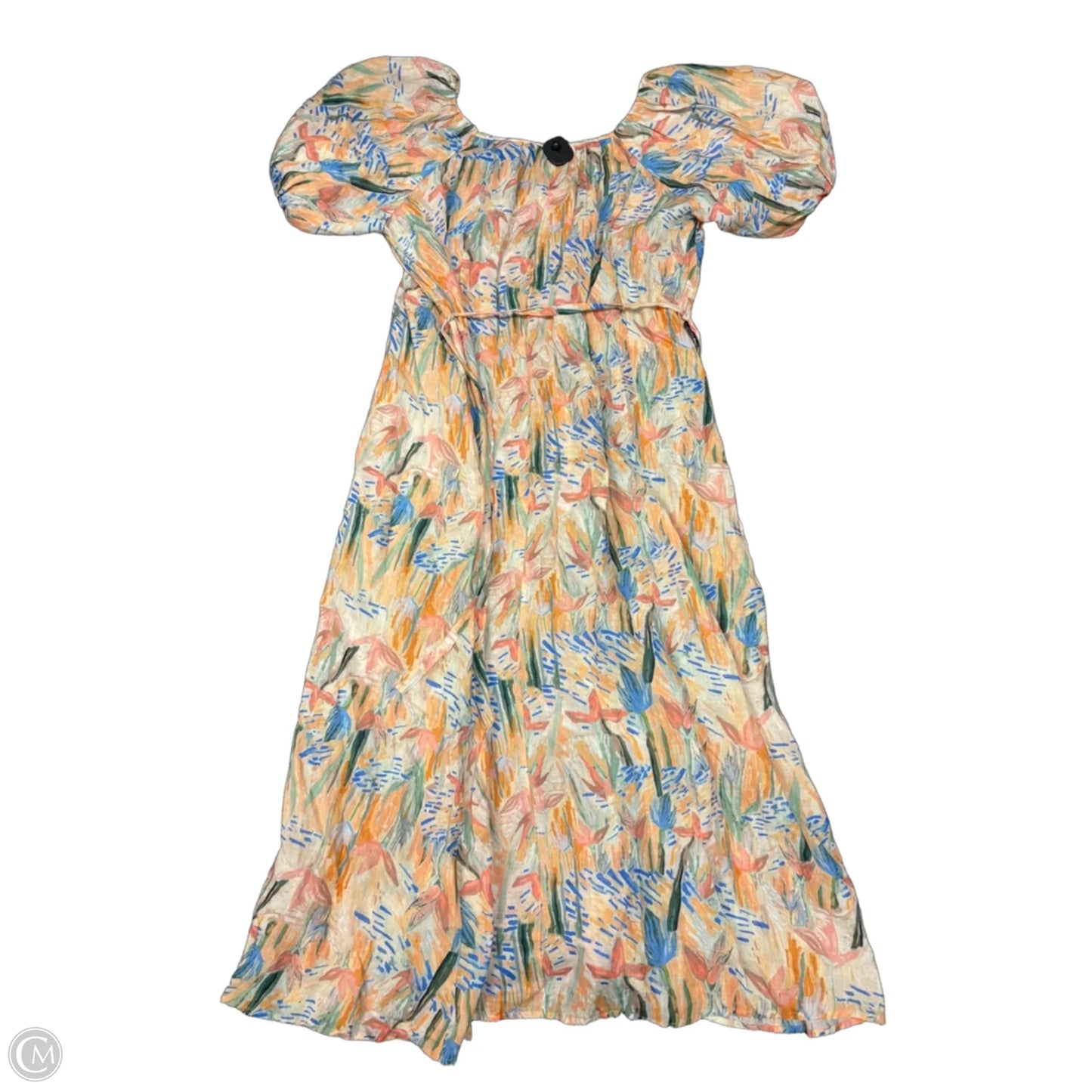 Dress Casual Maxi By Little Lies In Orange, Size: M