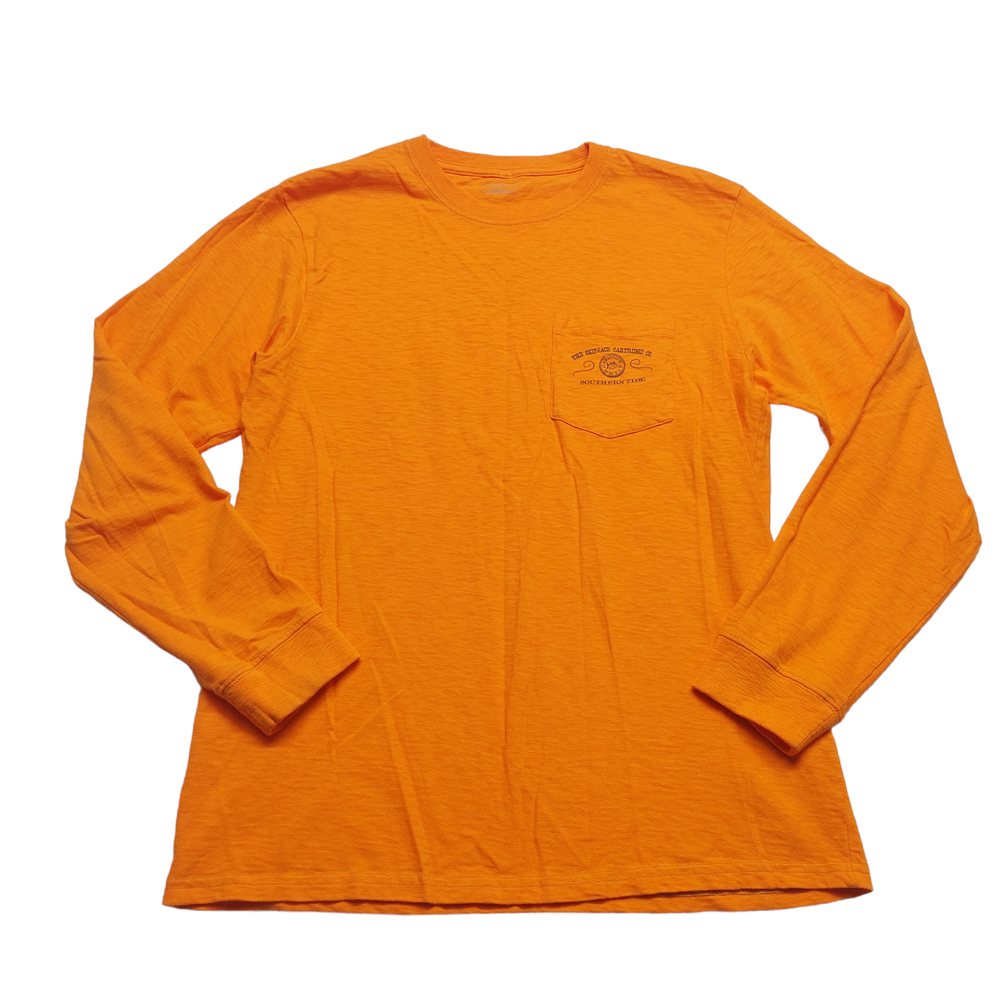 Orange Top Long Sleeve Southern Tide, Size M