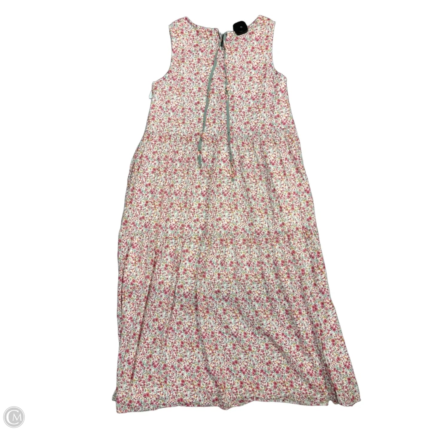 Dress Casual Midi By Cmc In Floral Print, Size: M