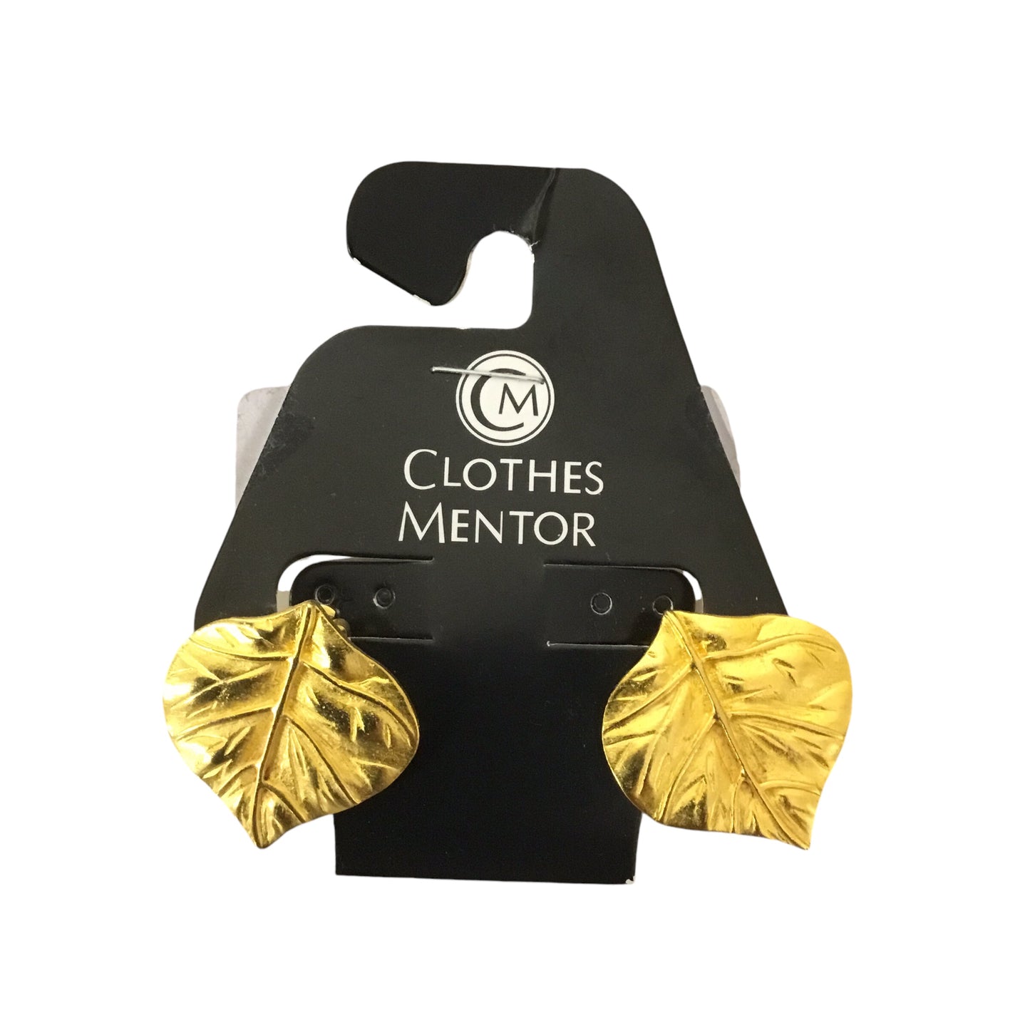 EARRINGS CLIP CLOTHES MENTOR in GOLD