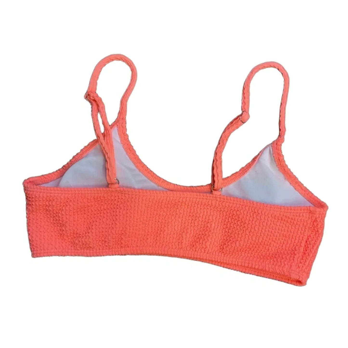 Swimsuit Top By Shein In Coral, Size: M