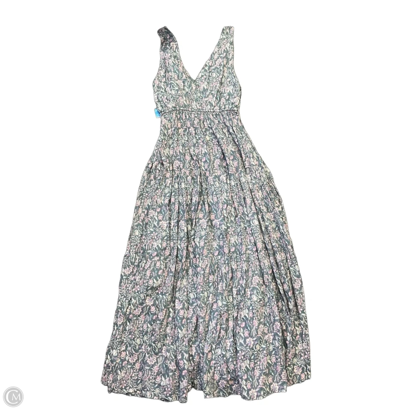 Dress Casual Maxi By Lucky Brand In Floral Print, Size: Xs