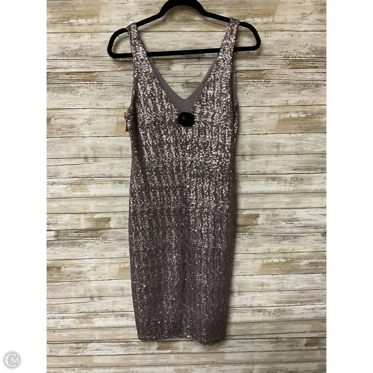 Dress Party Short By Velvet In Purple, Size: L