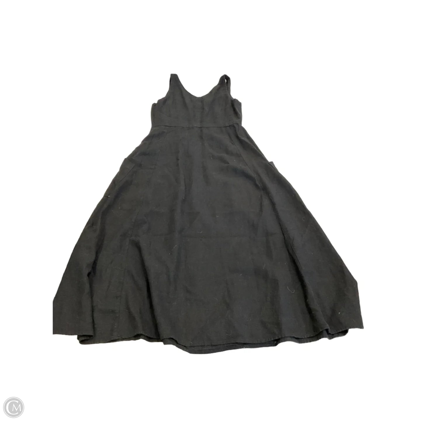 Dress Casual Midi By Maison Damelie In Black, Size: Xs