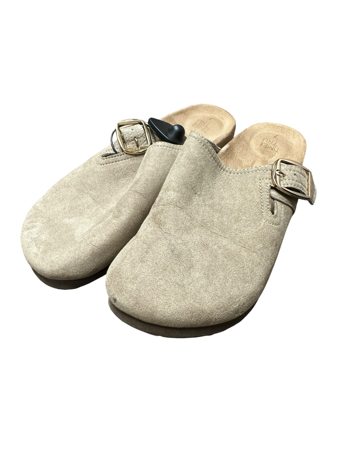 Shoes Flats By Time And Tru In Beige, Size:7