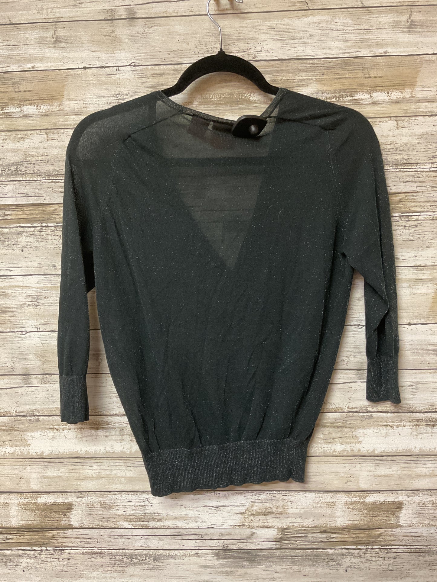 Sweater Cardigan Designer By Tory Burch In Grey, Size:Xs