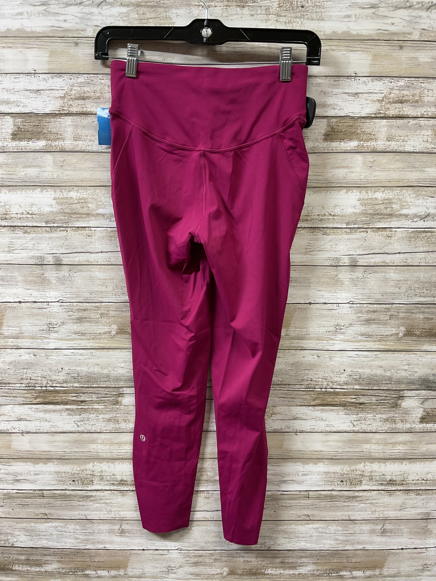 Athletic Leggings By Lululemon In Pink, Size:6