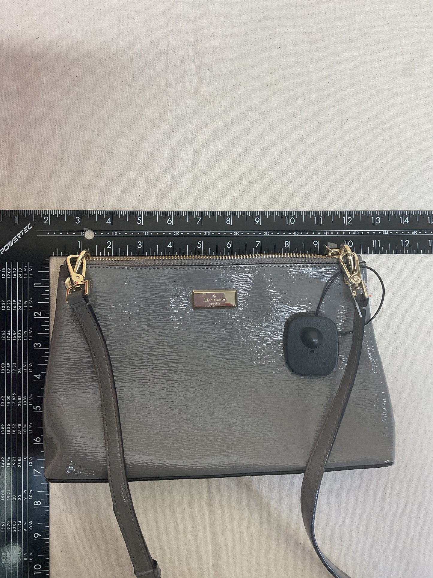 Crossbody Designer By Kate Spade In Grey, Size:Small