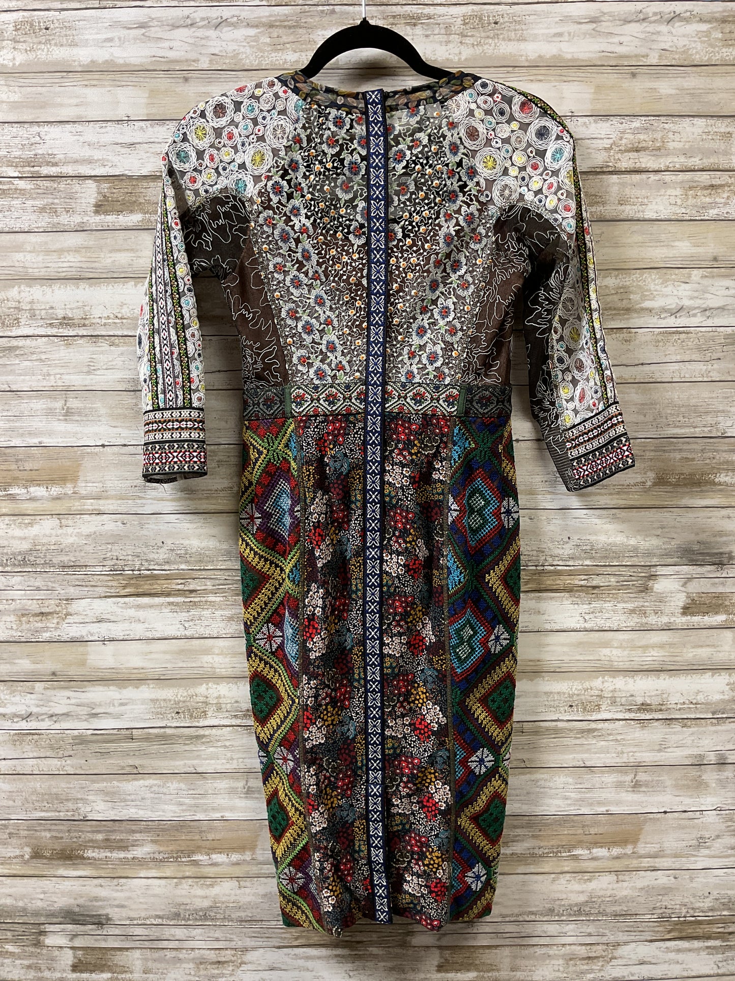 Dress Party Midi By Cma In Multi, Size:Xs