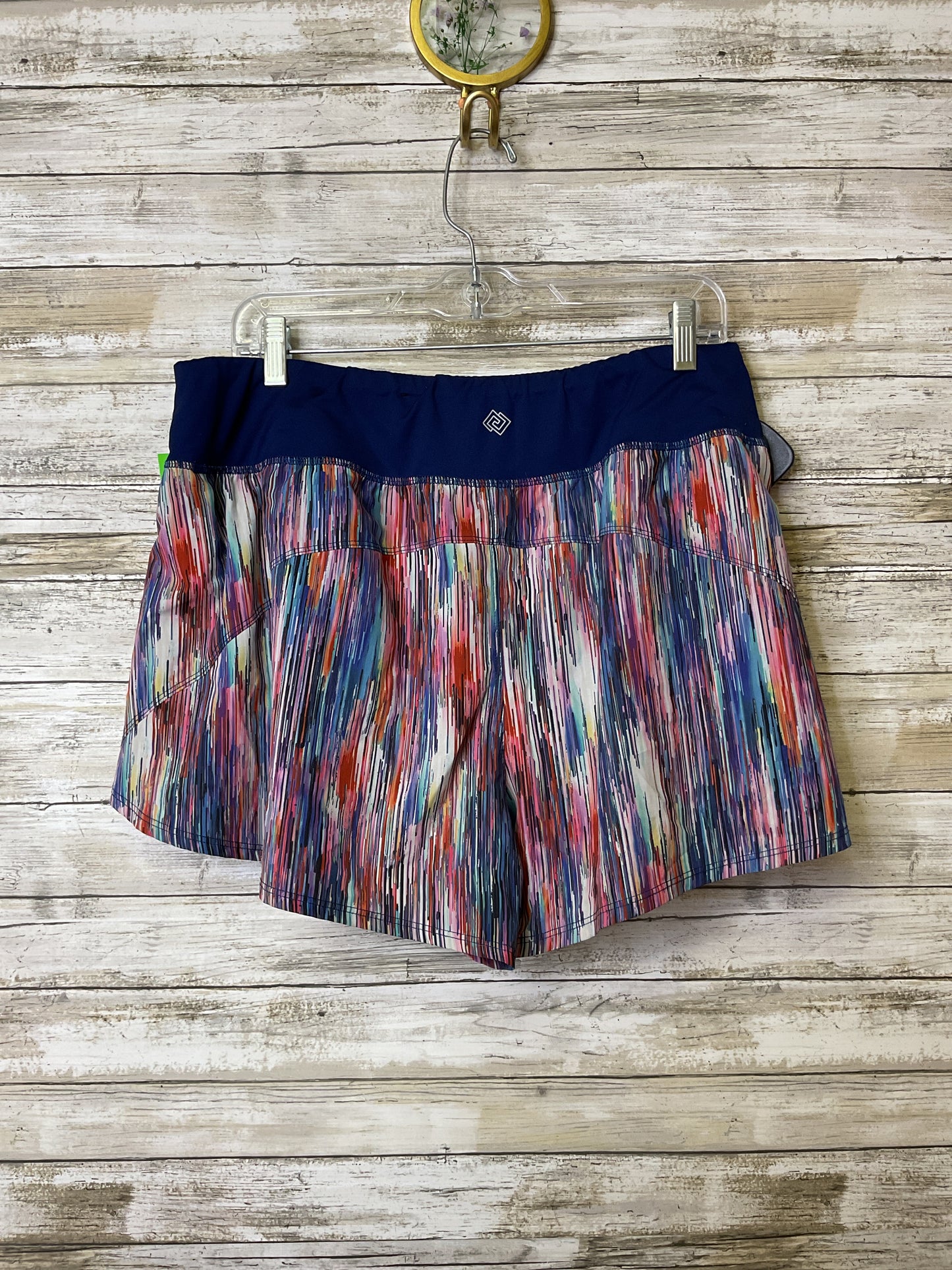 Athletic Skort By Zelos In Blue & Pink, Size:Xl