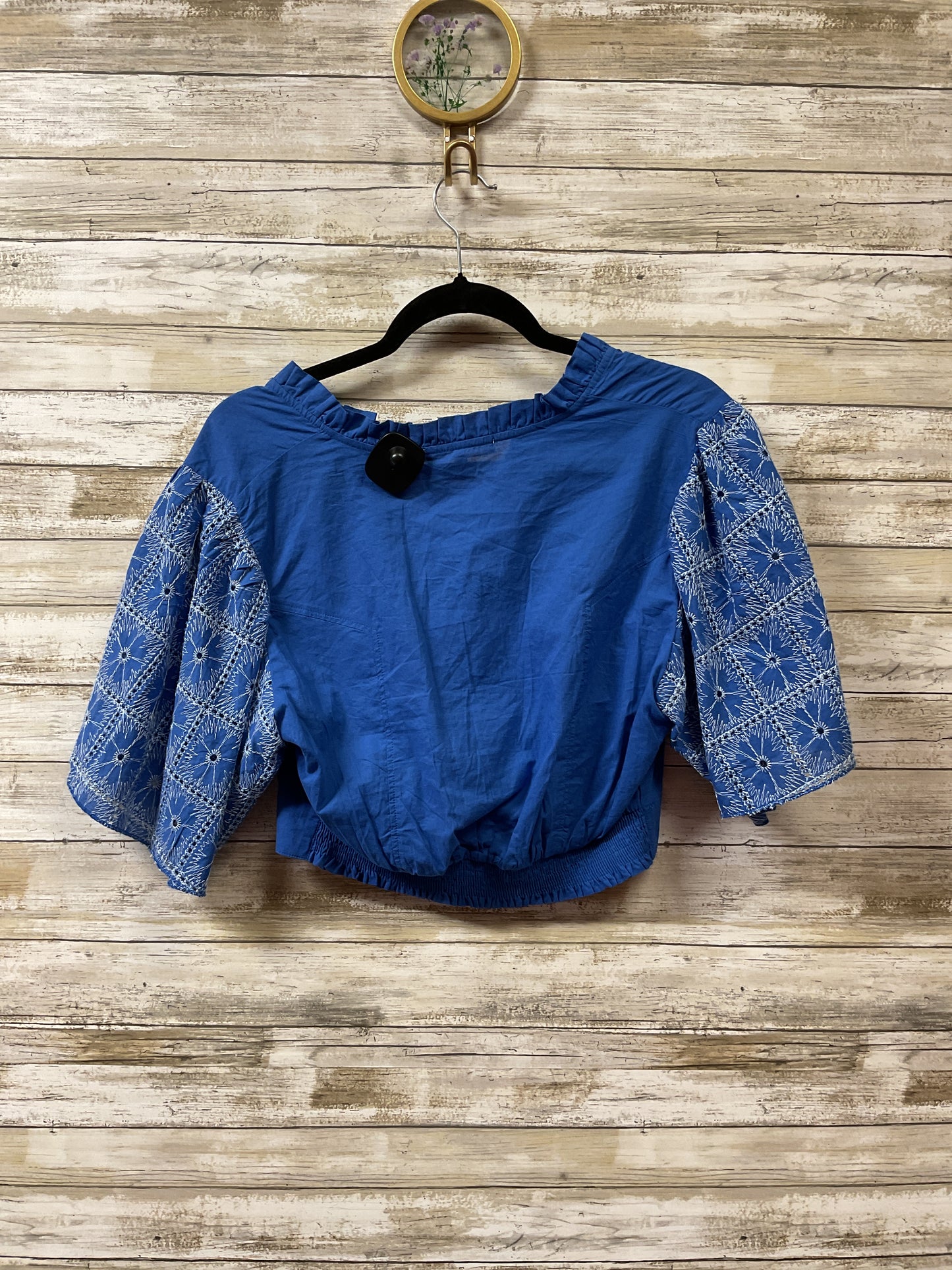 Top Ss By Solitaire In Blue & White, Size:L