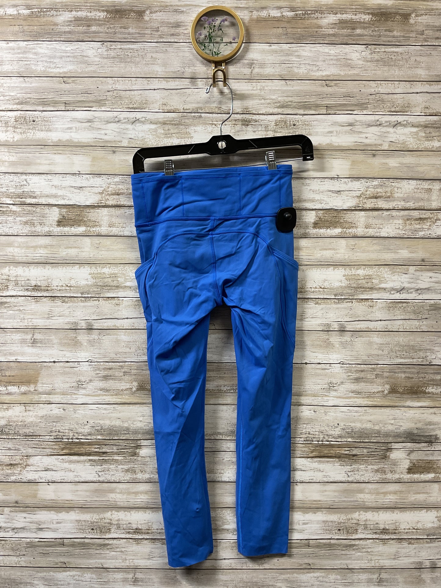 Athletic Leggings By Lululemon In Blue, Size:4