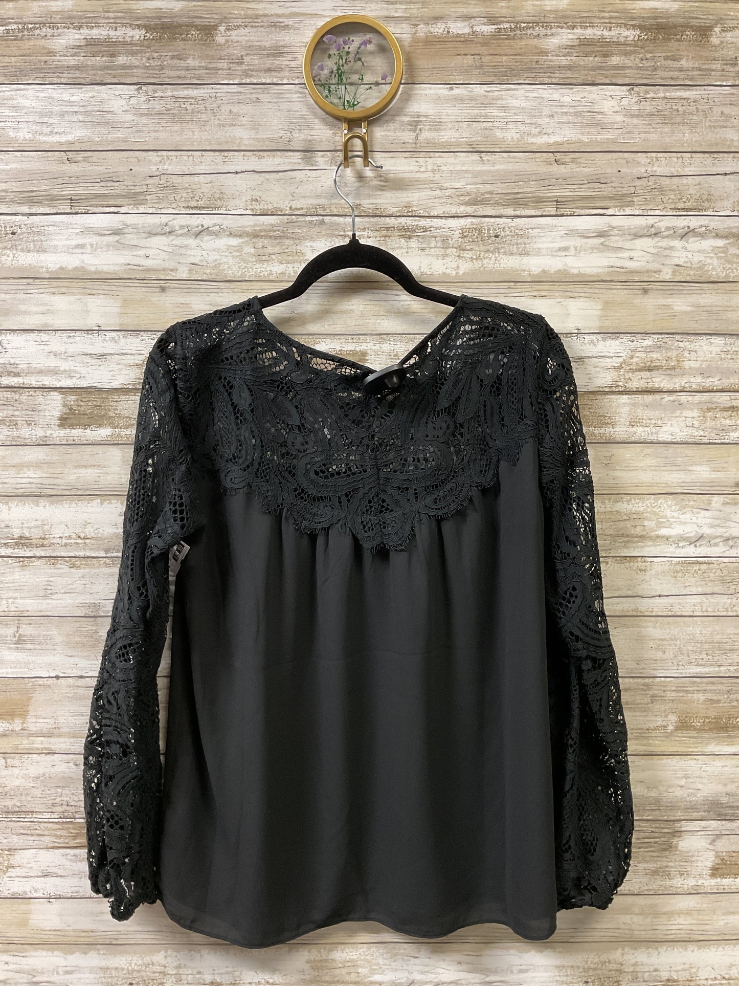 Top Ls Designer By Lilly Pulitzer In Black, Size:M