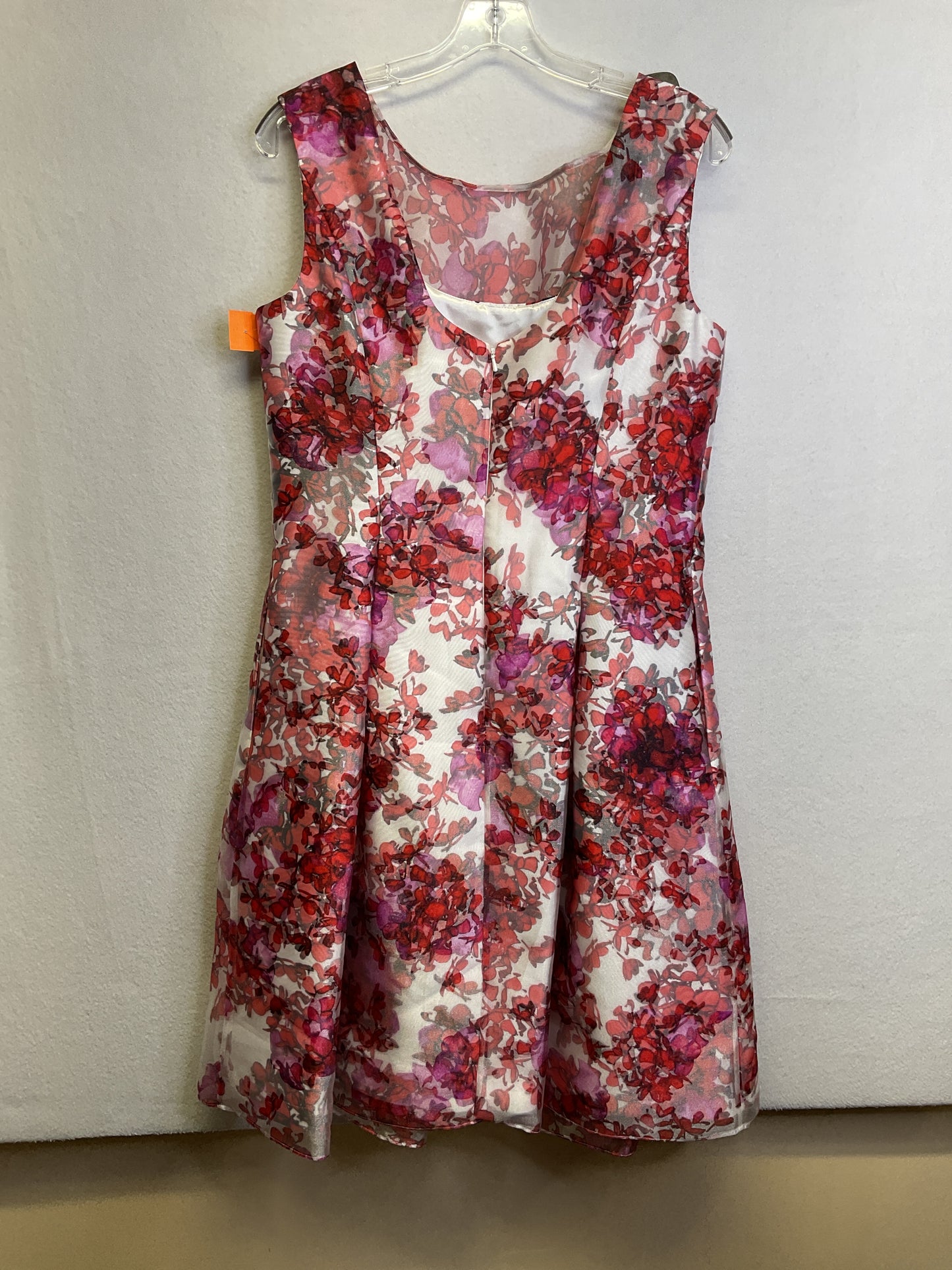 Dress Casual Short By Cma In Pink & Red, Size:12