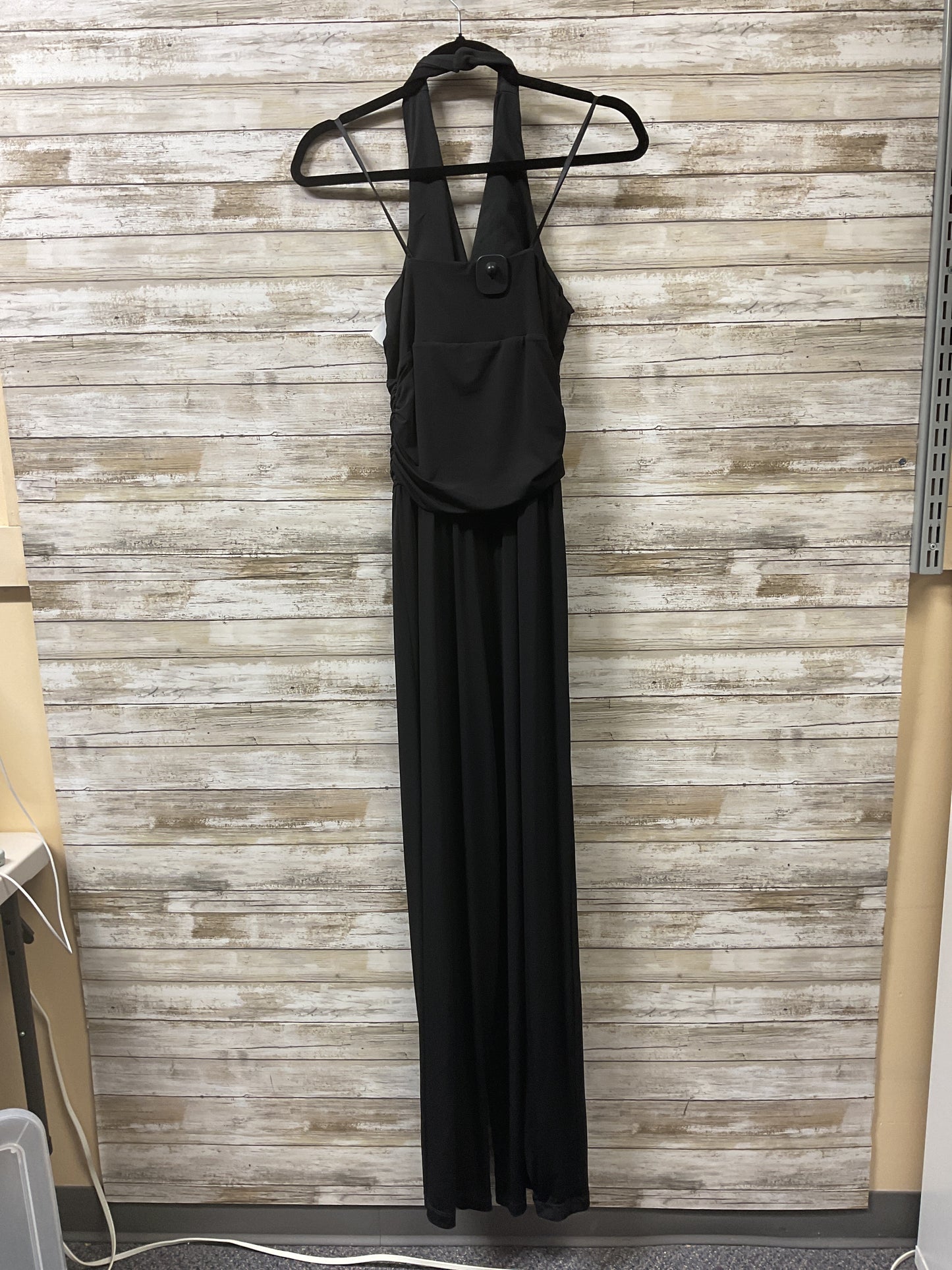 Jumpsuit By London Times In Black, Size:10