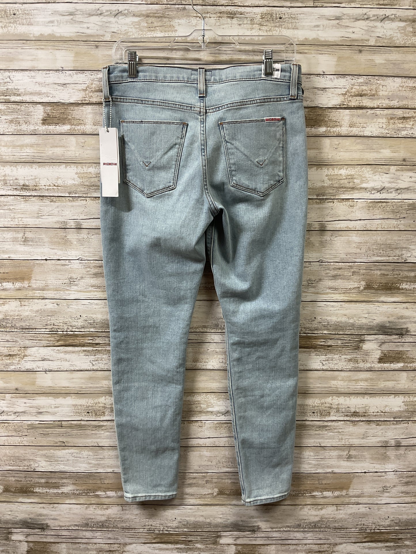 Jeans Skinny By Hudson In Blue Denim, Size:6